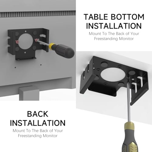 ZORBES® Mac mini M4 Mount Under Desk Holder Screw Fixed Wall Metal Bracket Rack 2024 Organizer for Accessories 2 PCS ZORBES® Mac mini M4 Mount Under Desk Holder Screw Fixed Wall Metal Bracket Rack 2024 Organizer for Accessories 2 PCS